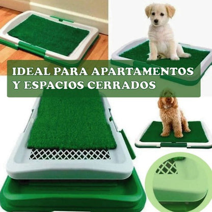 BAÑO ECOLÓGICO Y PORTÁTIL  PARA PERROS